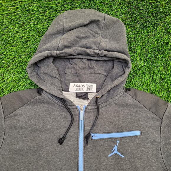 Air-Jordan Jumpman Hoodie M/L 21x26 Dark-Gray - Picture 15 of 16
